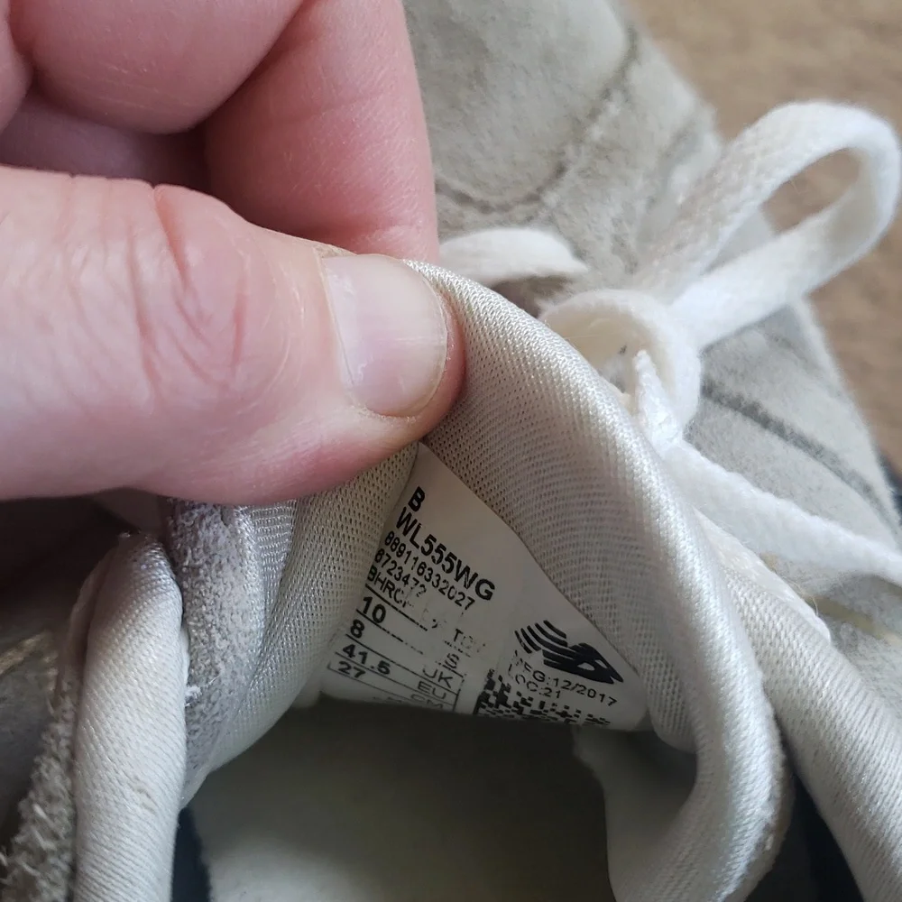 New Balance Grey Suede Sneakers - Picture 3 of 3